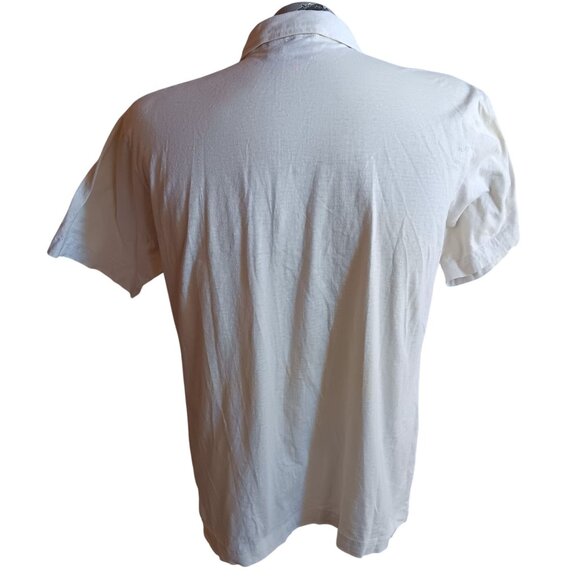 Vintage Sigallo Mens XL Shirt Single Stitch 1980's Distress Grandpa Buttery Thin - Picture 5 of 6